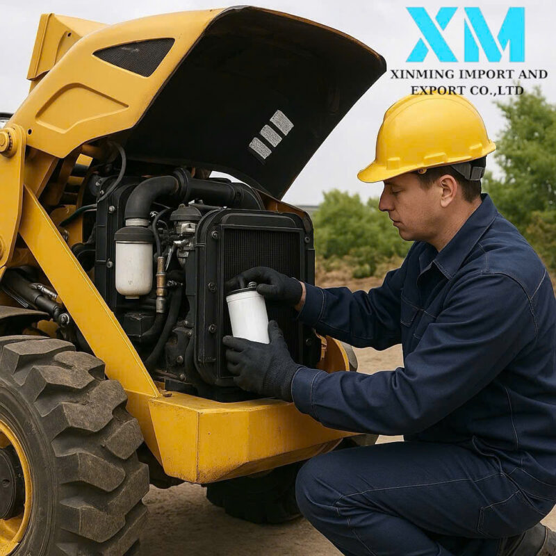Hướng dẫn bảo dưỡng máy xúc lật